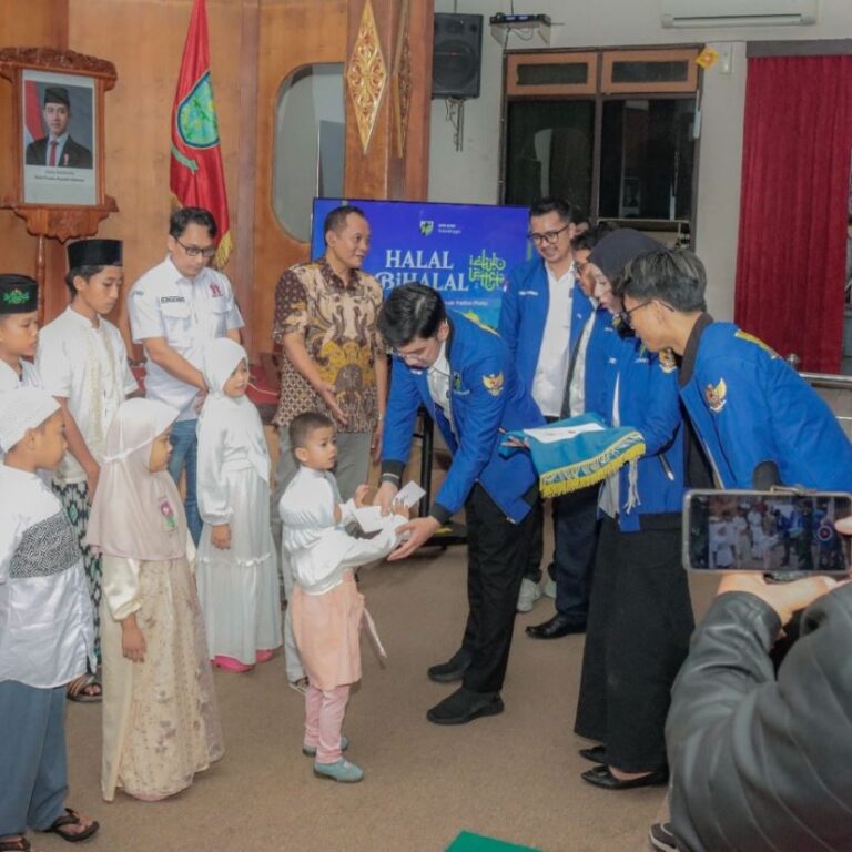 DPD KNPI Purbalingga Gelar Halal Bihalal dan Beri Santunan Anak yatim Piatu