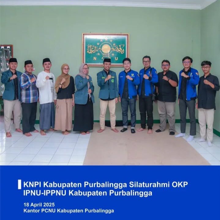 KNPI Kabupaten Purbalingga melakukan silaturahmi kepada OKP IPNU IPPNU Kabupaten Purbalingga