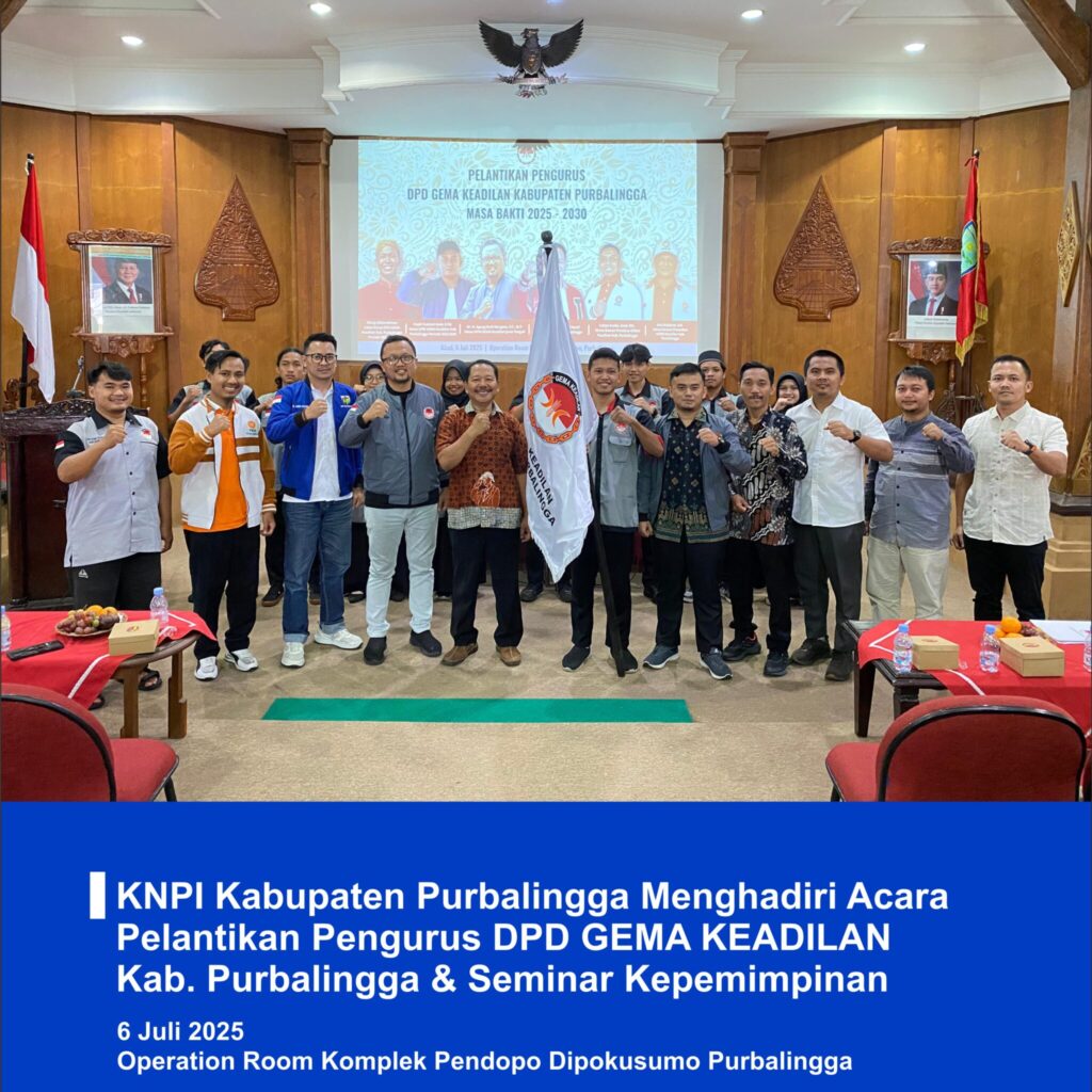 Pengurus Gema Keadilan Purbalingga Resmi Dilantik, Siap Bangun Kolaborasi Pemuda