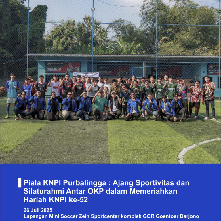 Piala KNPI Purbalingga: Ajang Sportivitas dan Silaturahmi Antar OKP dalam Memeriahkan Harlah KNPI ke-52