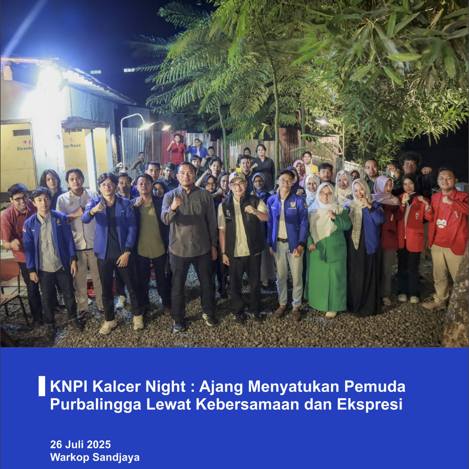 KNPI Kalcer Night : Ajang Menyatukan Pemuda Purbalingga Lewat Kebersamaan dan Ekspresi